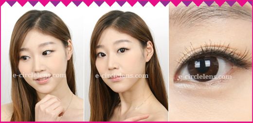 Eyevelyn Choco Contacts at www.e-circlelens.com